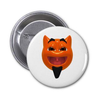 Smiley Emoticon Devil Button