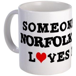  Someone in Norfolk Mug   Standard Kitchen & Dining