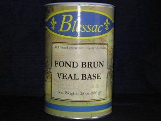 FOND BRUN VEAL BASE dehydrated sauce in powder   28 Oz  Grocery & Gourmet Food
