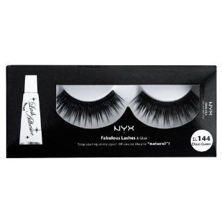 NYX Fabulous Eye Lashes, Disco Queen, 0.544 Ounce (Pack of 2)  Fake Eyelashes And Adhesives  Beauty