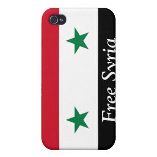 Flag of Syria iPbone Cover For iPhone 4