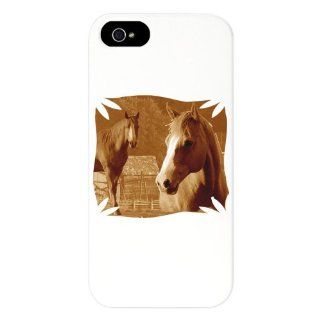  horse sepia iPhone 5 Case Cell Phones & Accessories