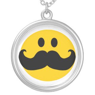 Mustache Necklace