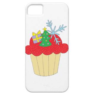 Christmas Cupcake iPhone 5 Cases