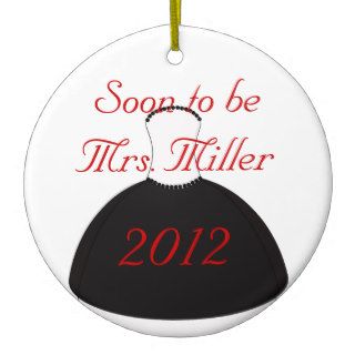 Soon To Be Mrs. Christmas Ornament