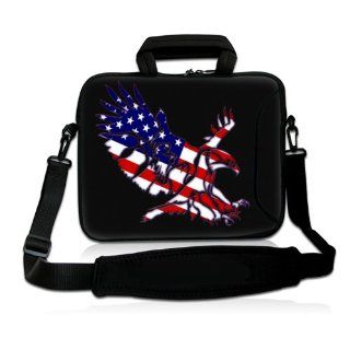 American Eagle 12.5" 13" 13.3" inch Notebook Laptop Shoulder Case Sleeve Carrying bag for Apple Macbook pro 13 Air 13/ Samsung 900X3 530 535U3/Dell XPS 13 Vostro 3360 inspiron 13/ ASUS UX32 UX31 U36 X35 /SONY SD4/ThinkPad X1 L330 E330 Compu