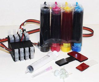 Ink Discounts   CISS Continuous Ink System For Epson Workforce 545 630 633 635 645 840 845 WF 7010 WF 7510 WF 7520 Prefilled Dye Ink Electronics