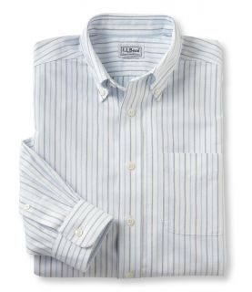 Wrinkle Resistant Classic Oxford Cloth Shirt, Traditional Fit Stripe
