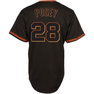 Majestic Athletic San Francisco Giants Buster Posey Replica Black Jersey   Size