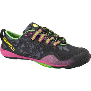MERRELL Womens Lithe Glove Trail Shoes   Size 6.5medium, Black