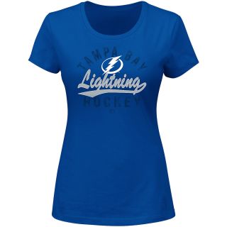 MAJESTIC ATHLETIC Womens Tampa Bay Lightning Behind The Glass Short Sleeve T 