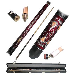 Trademark Global Old Western Saloon Cue Stick   Includes Free Case (40 624WEST)