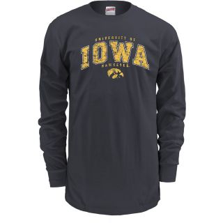 MJ Soffe Mens Iowa Hawkeyes Long Sleeve T Shirt   Size Large, Iowa Hawkeyes