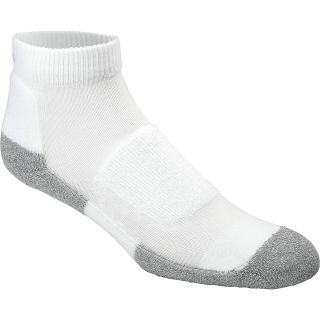 THORLO Womens Thin Cushion Walking Socks   Size Medium, White/black