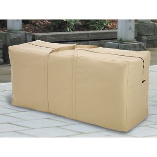 Classic Accessories Terrazzo Patio Cushion Bag, Tan (58982)