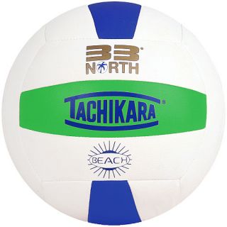 Tachikara Composite Beach Volleyball, Lime Green/wite (33N.LGWR)