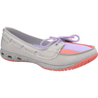 COLUMBIA Womens Sunvent Boat Shoes   Size 7, Oyster Grey