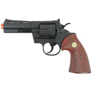 TSD Airsoft 4 Barrel Revolver   Choose Color, Black (UG138B)