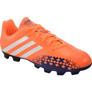 adidas Womens Predito LZ TRX FG Soccer Cleats   Size 9.5, Orange/white