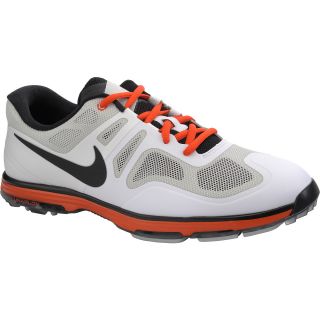 NIKE Mens Lunar Ascend II Golf Shoes   Size 8, Grey/white