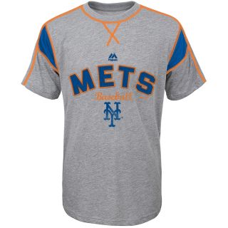 MAJESTIC ATHLETIC Youth New York Mets Short Stop Short Sleeve T Shirt   Size Xl