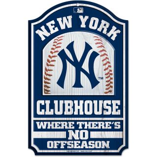WINCRAFT New York Yankees 11x7 Inch Fan Cave Wooden Sign