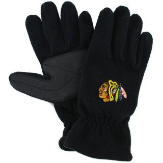 47 BRAND Mens Chicago Blackhawks Fleece Gloves