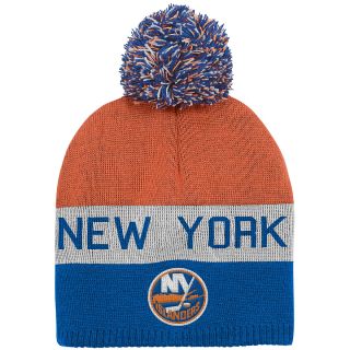 adidas Youth New York Knicks Uncuffed Pom Knit Hat   Size Youth