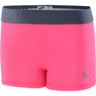 SOFFE Girls Soffe Dri Shorts   Size Xl, Neon Pink