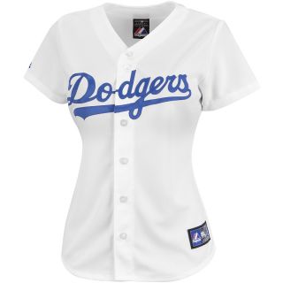 Majestic Athletic Los Angeles Dodgers Andre Ethier Womens Replica Home Jersey  