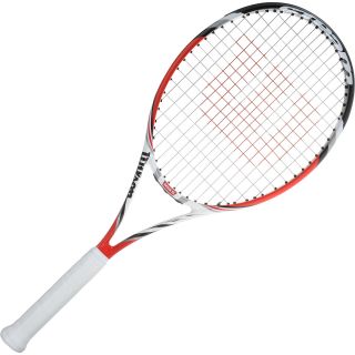 WILSON Adult Steam 105S Tennis Racket   Size 4 3/8 Inch (3)105 Head S,