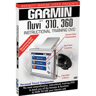 Bennett Marine Instructional DVD for the Garmin Nuvi 310 and 360 GPS (N1344DVD)