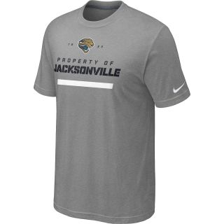 NIKE Mens Jacksonville Jaguars Property Of Short Sleeve T Shirt   Size Medium,