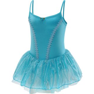 CAPEZIO Girls Future Star Fantasy Gown   Size Medium, Peacock