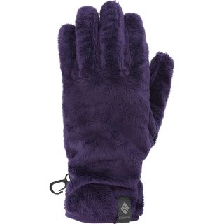 COLUMBIA Womens Pearl Plush Heat Gloves   Size Small, Quill