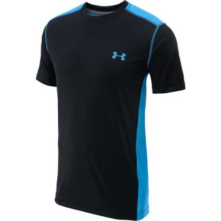 UNDER ARMOUR Mens ArmourVent Short Sleeve T Shirt   Size 2xl, Black/blue