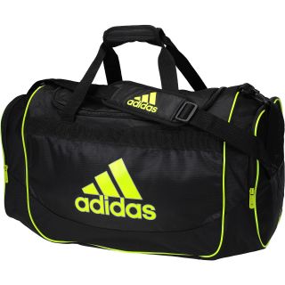 adidas Defender Duffle Bag   Medium   Size Medium, Black/solar Blue