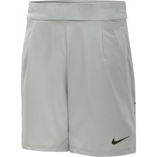NIKE Mens Premier Woven Tennis Shorts   Size 36, Dusty Grey/loden