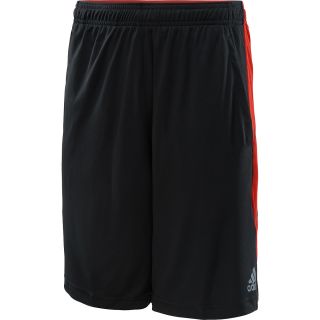 adidas Mens Ultimate Swat Shorts   Size Medium, Black/scarlet