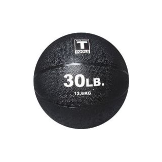 Body Solid Tools BSTMB30 30 lb Black Medicine Ball (BSTMB30)