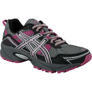 ASICS Womens GEL Venture 4 Trail Running Shoes   Size 7, Grey/pink