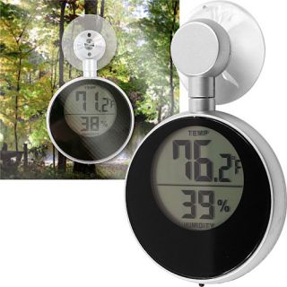 Solar Powered Window Thermometer (72 7118)
