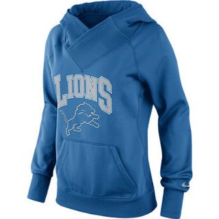 NIKE Womens Detroit Lions All Time Therma FIT Hoody   Size XS/Extra Small,