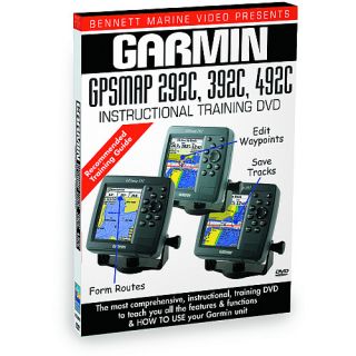 Garmin GPSMap 292c/392c/492c Instructional DVD Video (N1336DVD)