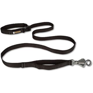 RuffWear Flat Out Solid Color Leash  Choose Color, Obsidian (40301 001)