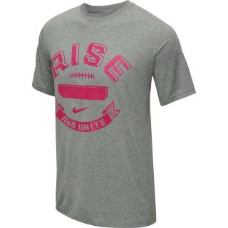 NIKE Mens Breast Cancer Awareness Football Short Sleeve T Shirt   Size Large,