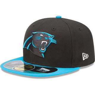 NEW ERA Youth Carolina Panthers Official On Field 59FIFTY Fitted Hat   Size 6