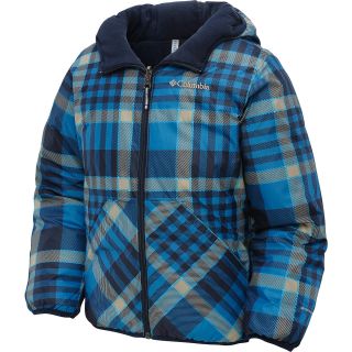 COLUMBIA Boys Dual Front Insulated Jacket   Size 2xs, Compass Plaid