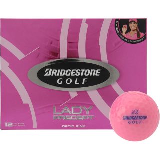 BRIDGESTONE Lady Precept Golf Balls   Pink   12 Pack, Pink