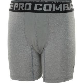 NIKE Boys Pro Combat Core Compression Shorts   Size Medium, Carbon
